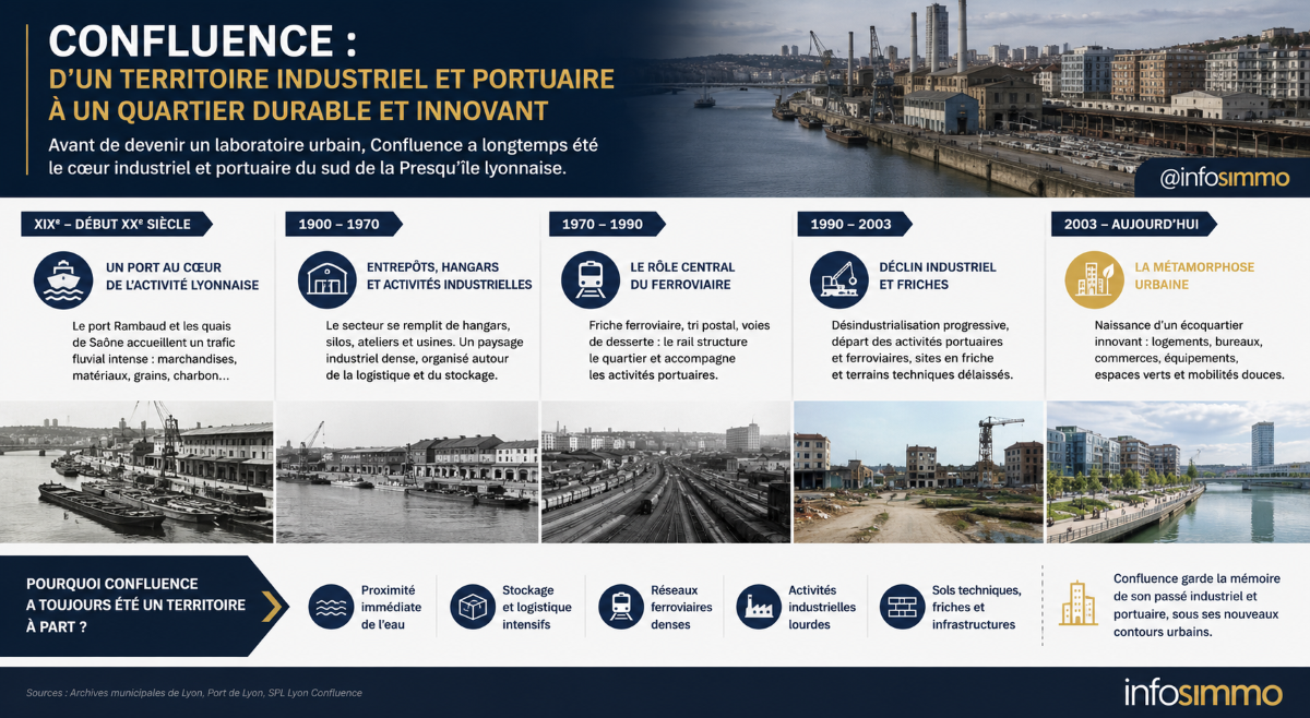 Avant l’écoquartier, un territoire de docks, d’entrepôts et de logistique rats confluence