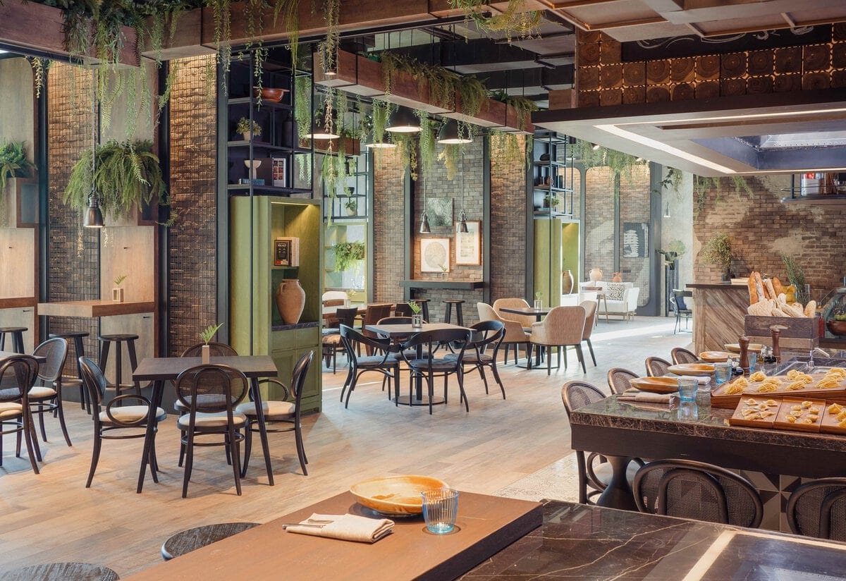 A family dining at Stock.Room at Kimpton Maa-Lai Bangkok