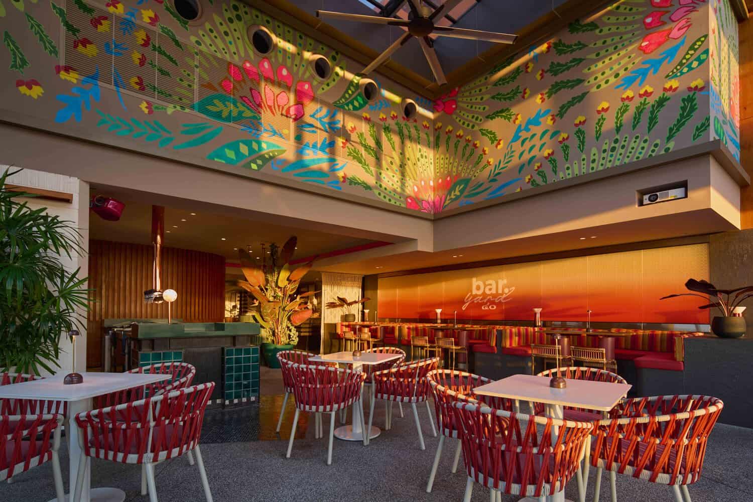 Bar.Yard rooftop interior at Kimpton Maa-Lai Bangkok, a top Bangkok nightlife spot for bachelors