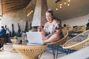 News 27 A modern office space with people collaborating, reflecting digital marketing agency evolution in website design and social m