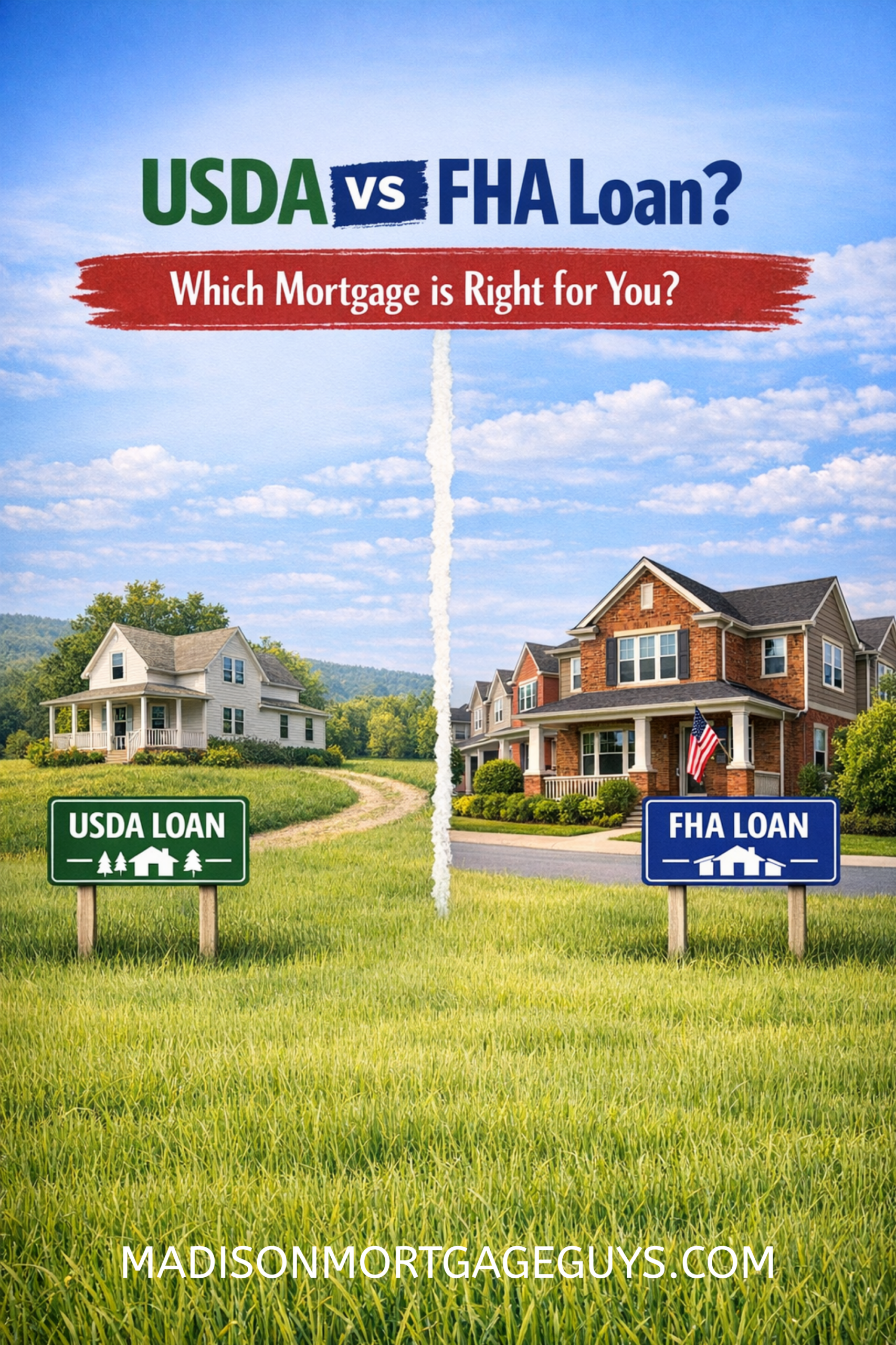 USDA vs FHA Loans: Which One is Right for You?