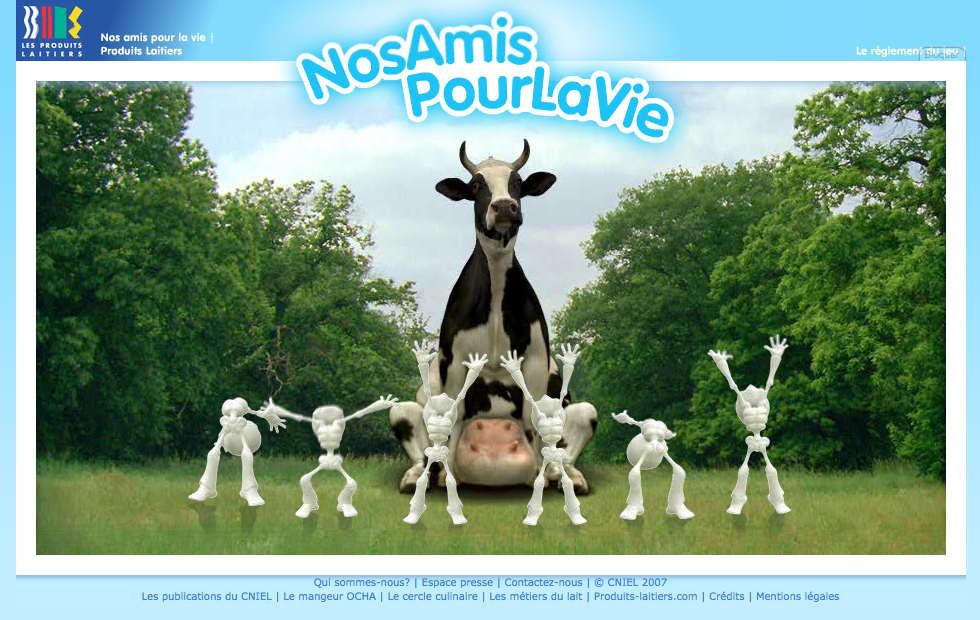 Résultat de recherche d'images pour "pub les produits laitiers"