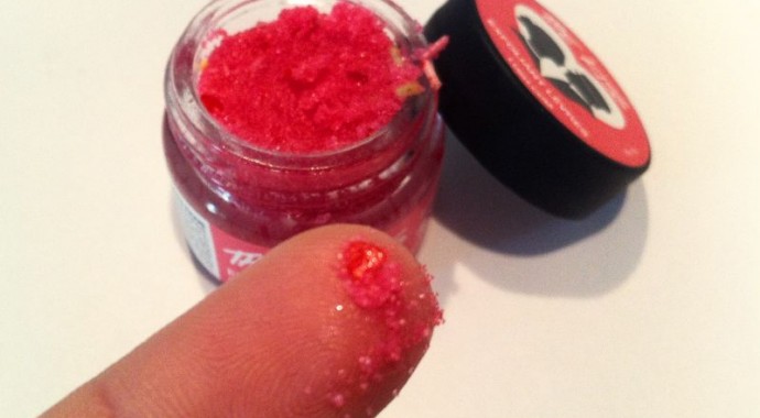 gommage levre lush 3 v