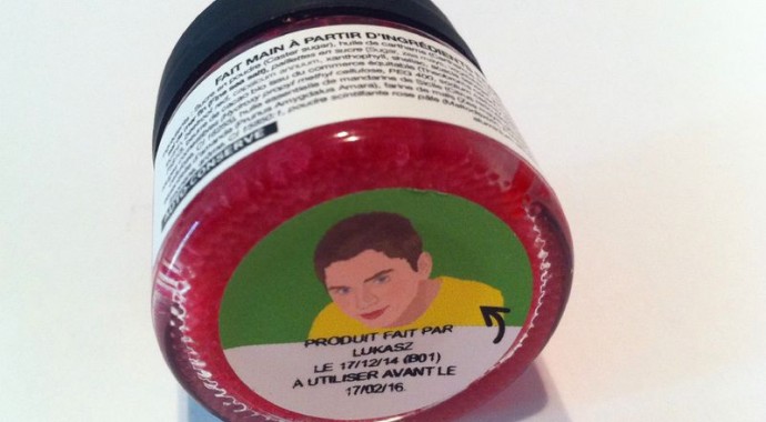 gommage levre lush 3t
