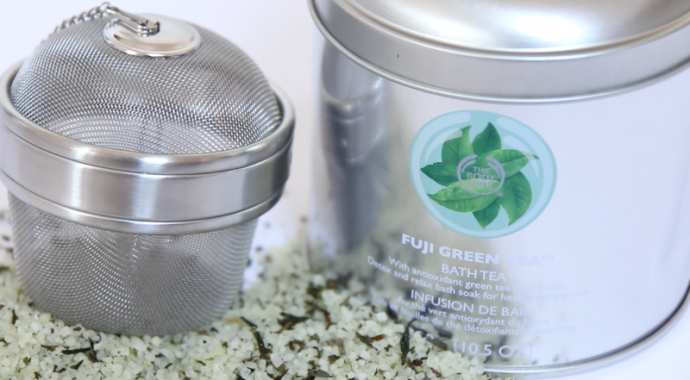 infusion pour le bain the body shop
