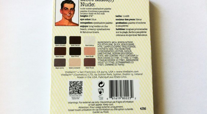 palette the balm meet matte