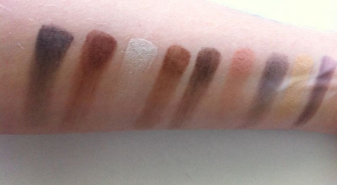 swatch the balm meet matte nude