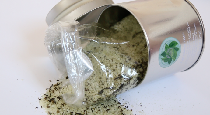 test et avis the body shop produit bain