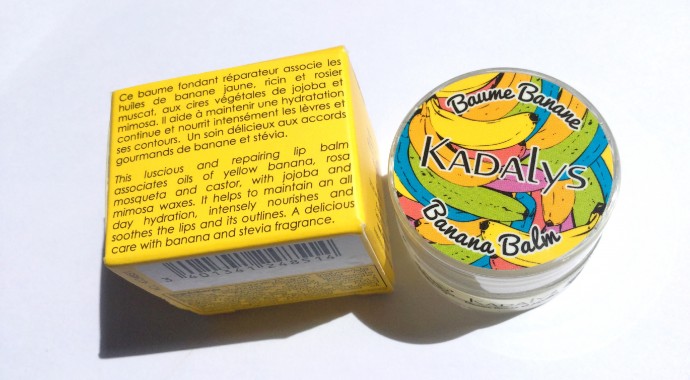 test baume à lèvres kadalys