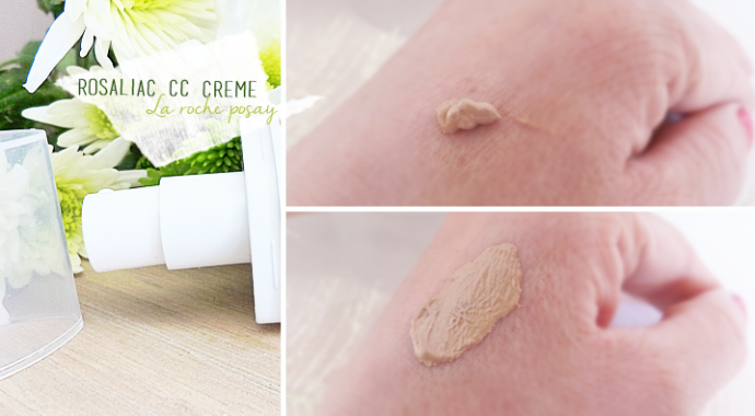 swatch CC Crème Rosaliac de La Roche Posay