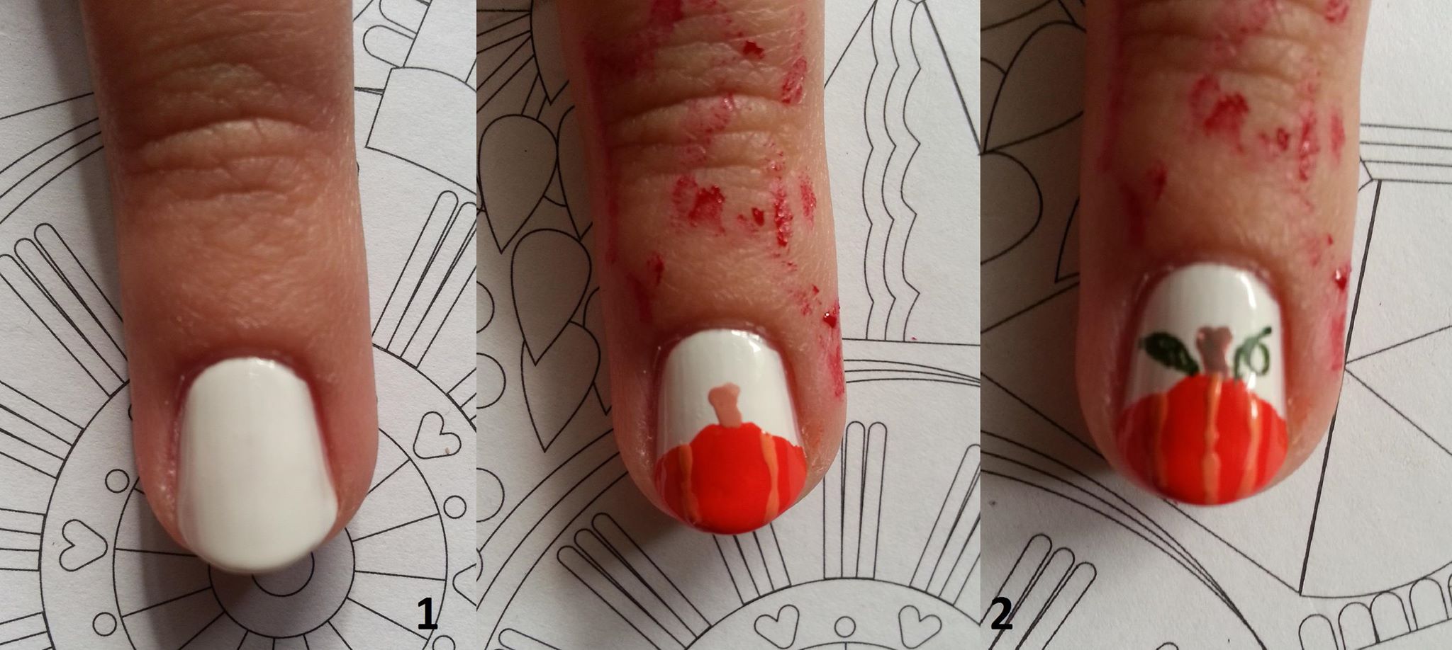 ongle pour halloween