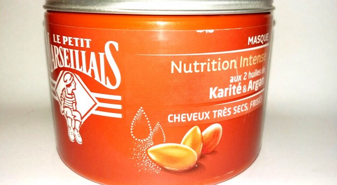test e masque Nutrition Intense du Petit Marsellais