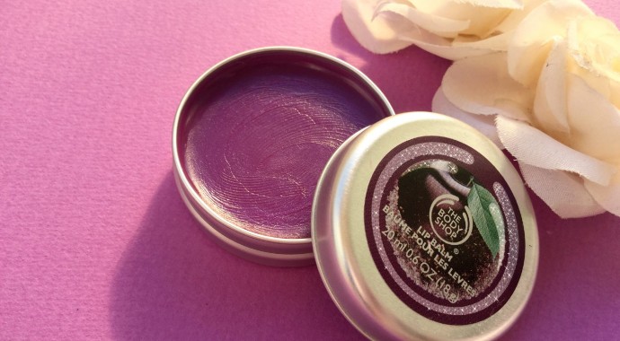 baume à lèvres prune the body shop