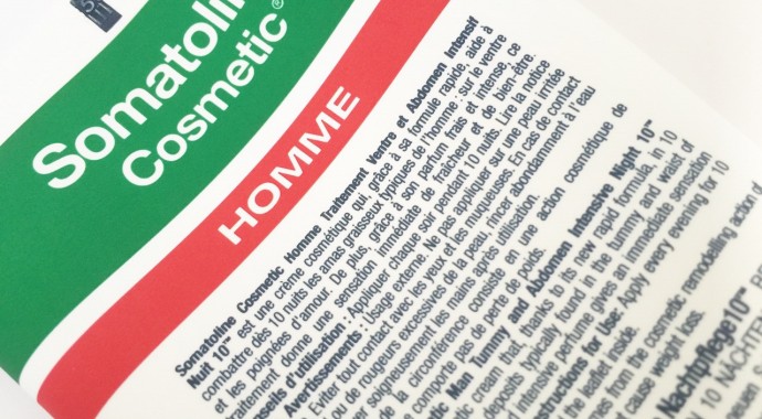 test somatoline homme