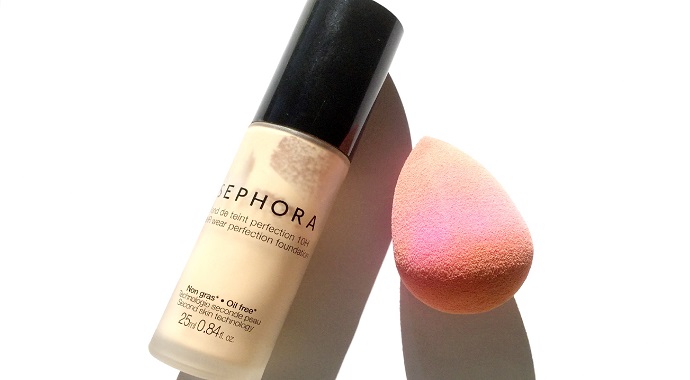 test et avis fond de teint perfection Sephora