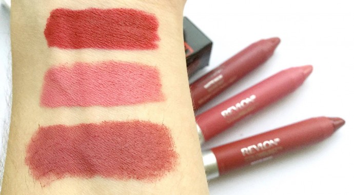 swatch baume mat revlon