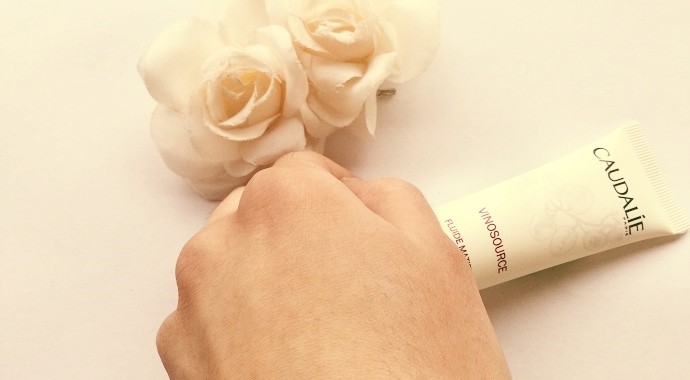 test fluide matifiant caudalie
