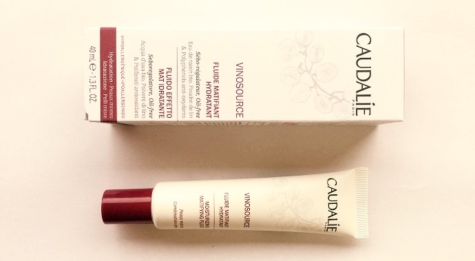 test et avis fluide vinosource caudalie