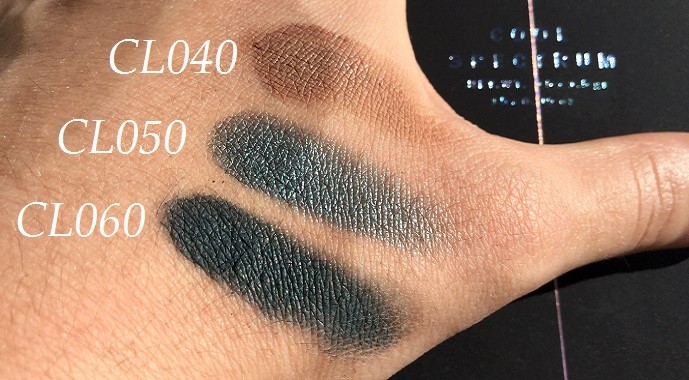 swatch couleurs palette cool spectrum zoeva