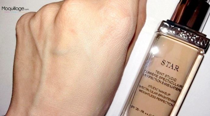 J'ai testé le fond de teint Diorskin Star de Dior