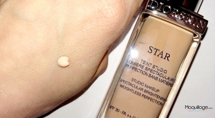 J'ai testé le fond de teint Diorskin Star de Dior