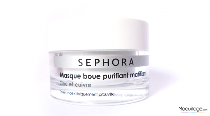 masque boue purifiant Sephora 2