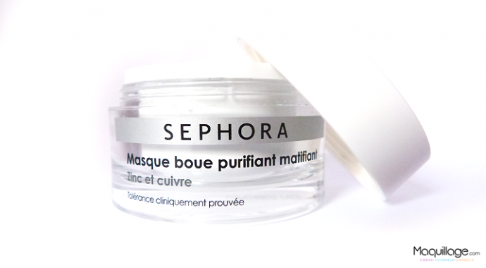 masque boue purifiant Sephora 4