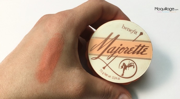 Revue : le blush Majorette de Benefit