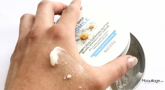 Le beurre démaquillant à la Camomille de The Body Shop : Mon test et avis