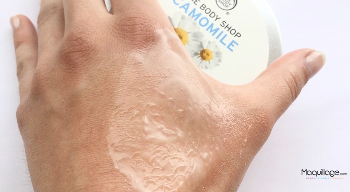 Le beurre démaquillant à la Camomille de The Body Shop : Mon test et avis