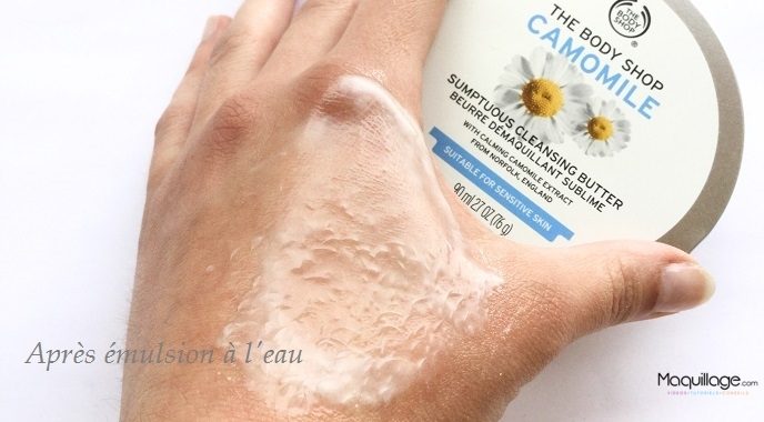 Le beurre démaquillant à la Camomille de The Body Shop : Mon test et avis