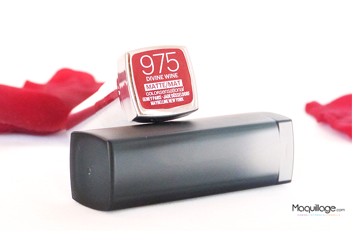 Le rouge à lèvres Mat Color Sensational Creamy Mattes de Gemey Maybelline10