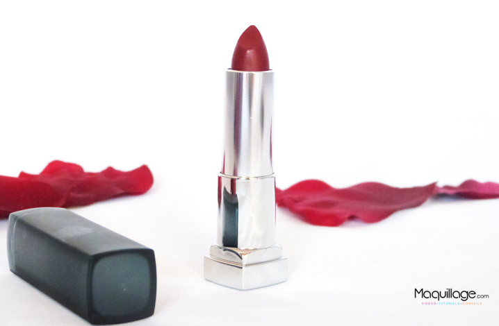 Le rouge à lèvres Mat Color Sensational Creamy Mattes de Gemey Maybelline7