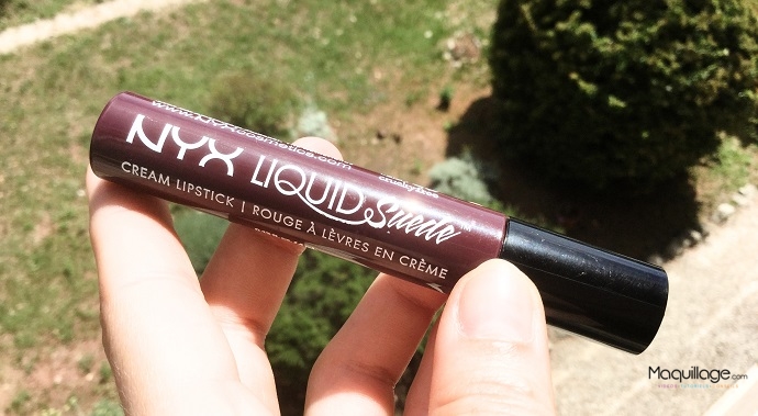 Rouge à lèvres Liquid Suede de Nyx 4