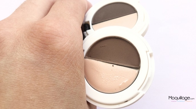 test et avis du Eyebrow duo de Lily Lolo 4