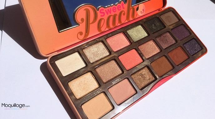 La palette Sweet Peach de Too Faced