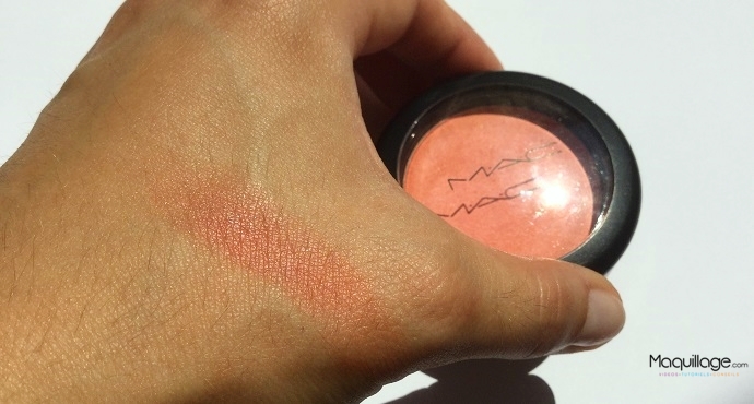 Revue : Le blush Modern Mandarin de Mac
