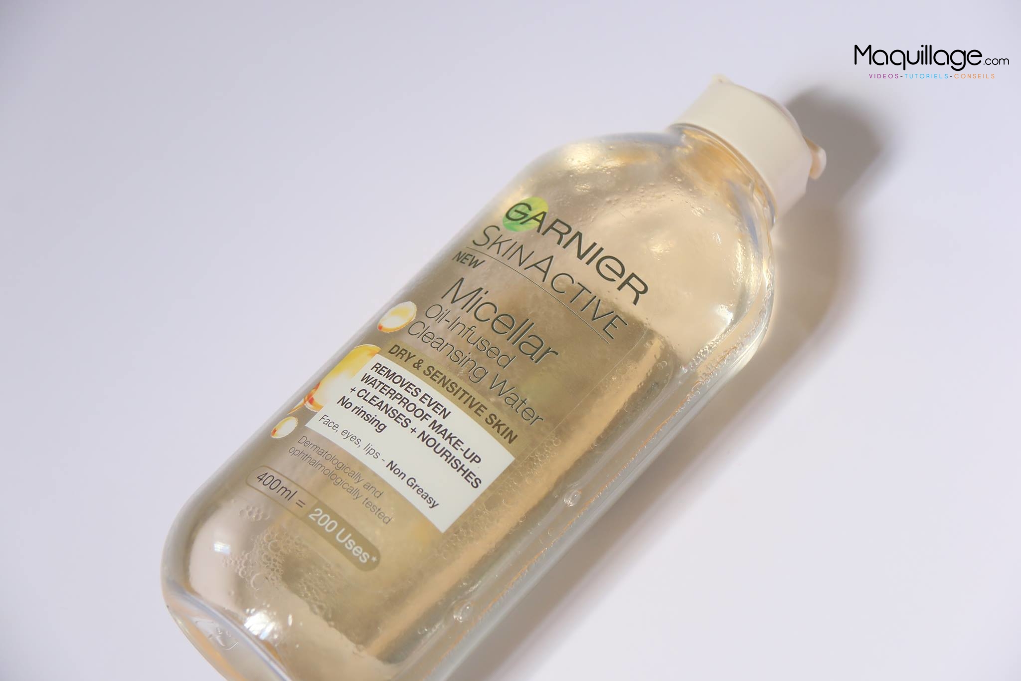FLOP : Le démaquillant Biphasé Micellaire tout en 1 de Garnier