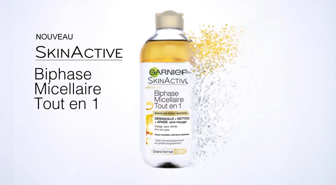 FLOP : Le démaquillant Biphasé Micellaire tout en 1 de Garnier