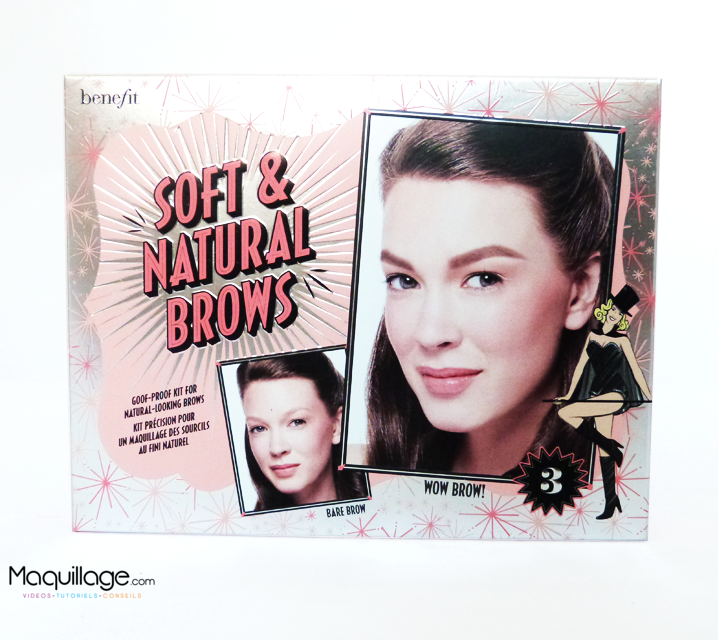 Nouvelle collection sourcils Benefit : le kit Soft & Natural brows