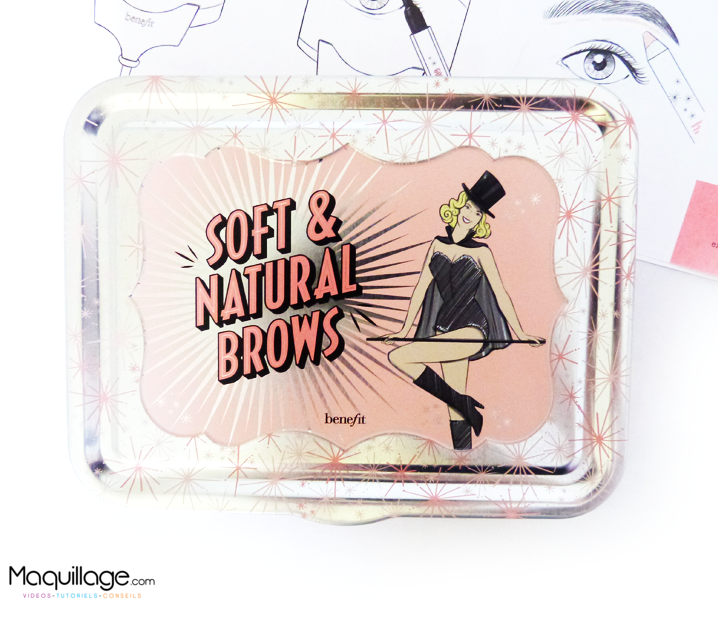 Nouvelle collection sourcils Benefit : le kit Soft & Natural brows