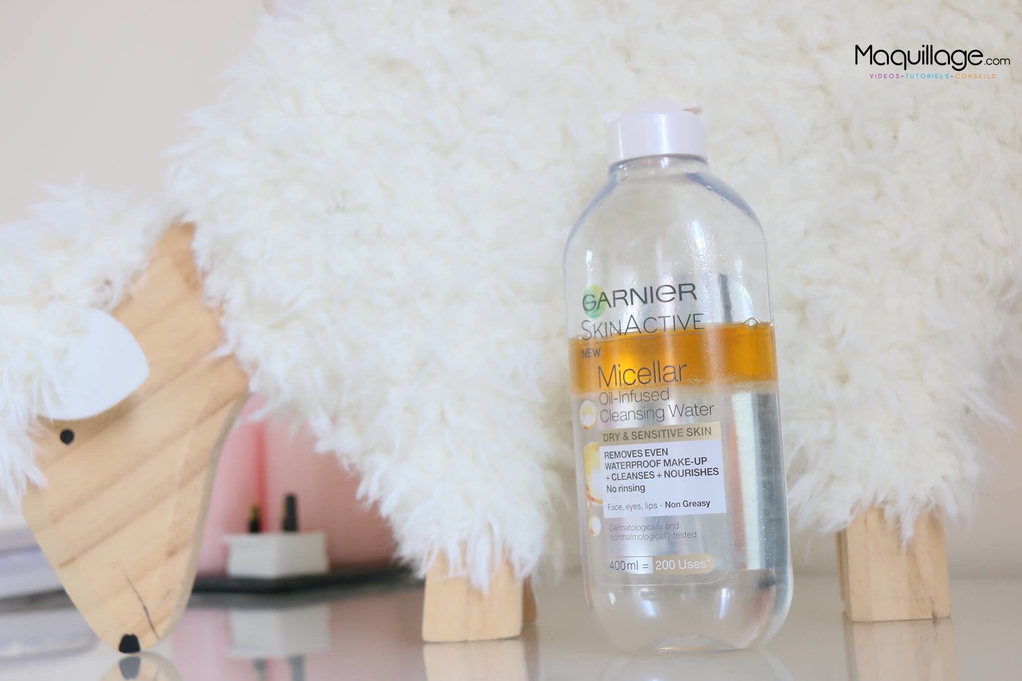 FLOP : Le démaquillant Biphasé Micellaire tout en 1 de Garnier