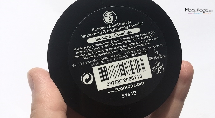 La poudre lissante éclat de Sephora