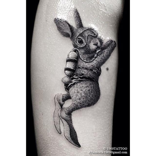 Tatouage le lapin