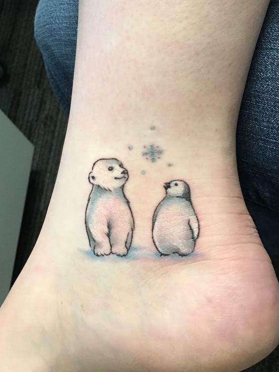 Tatouage ours polaire