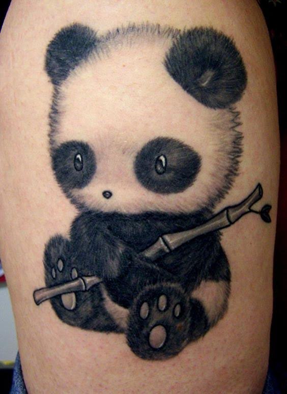 tatouage panda