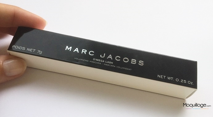 Le mascara Oméga Lash de Marc Jacobs : Mention très bien