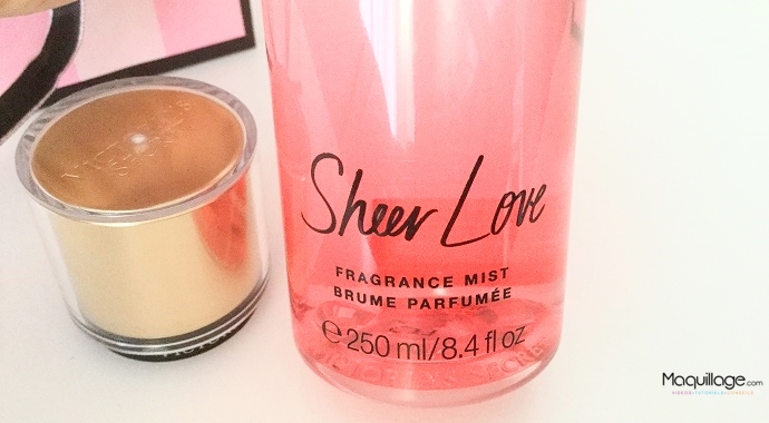 Mon nouveau parfum est ... Une brume Victoria Secret