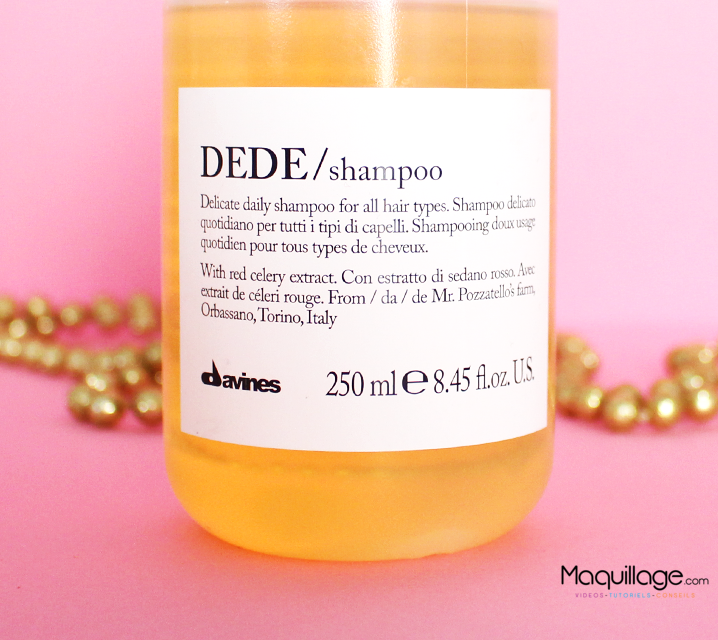 le shampoing Dede Davines