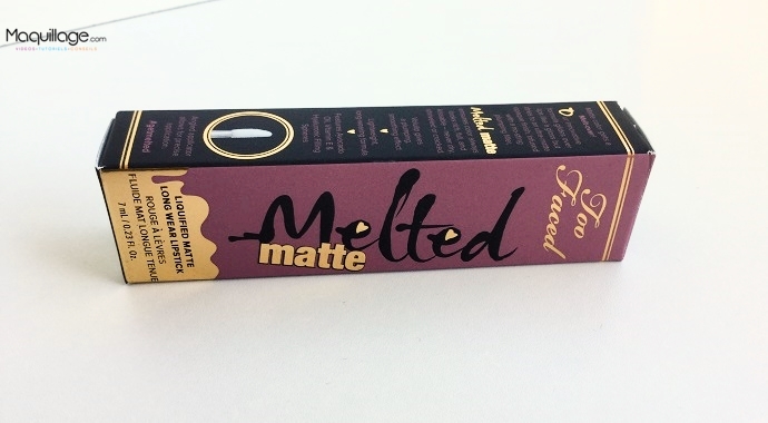 Melted Matte Too Faced avis
